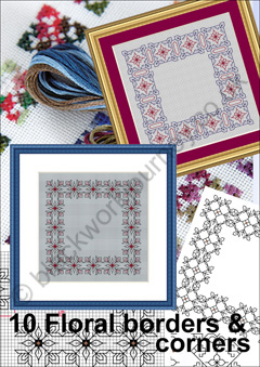 CH0366 - Floral Borders - 4.50 GBP